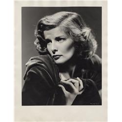 Katharine Hepburn oversize gallery portrait from A Woman Rebels by Ernest A. Bachrach