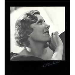 Irene Dunne oversize exhibition portrait from The Silken Chord by Ernest A. Bachrach