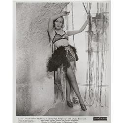 Carole Lombard key book portrait from Swing High, Swing Low by Eugene Robert Richee