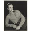 Image 1 : Basil Rathbone oversize gallery portrait from The Flirting Widow by Elmer Fryer