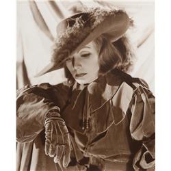 Greta Garbo mural portrait from Queen Christina  for Dreams For Sale exhibit by Sinclair Bull