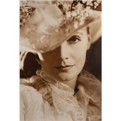 Greta Garbo mural portrait from Anna Karenina for Dreams For Sale exhibit by Clarence Sinclair Bull