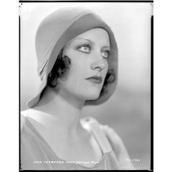 Joan Crawford camera negative from Our Blushing Brides by George Hurrell