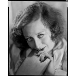 Joan Crawford camera negative  from Paid by George Hurrell