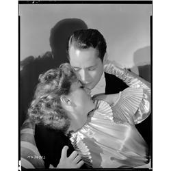 Joan Crawford and Franchot Tone camera negative from Dancing Lady  by George Hurrell