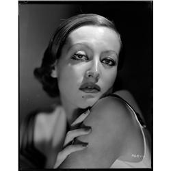 Joan Crawford camera negative by George Hurrell