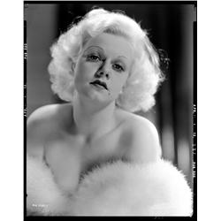 Jean Harlow camera negative from Hold Your Man  and Dinner at Eight by Harvey White