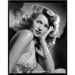 Rita Hayworth camera negative from Cover Girl  by Robert Coburn