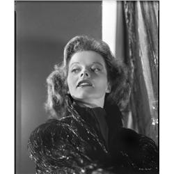 Katharine Hepburn camera negative from Stage Door by Ernest A. Bachrach