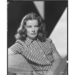 Katharine Hepburn camera negative from Keeper of the Flame by Clarence Sinclair Bull