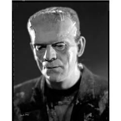 Boris Karloff camera negative from Bride of Frankenstein by Jack Freulich