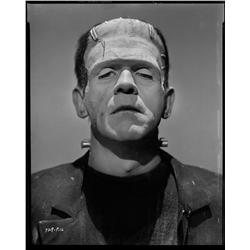 Boris Karloff camera negative from Bride of Frankenstein by Jack Freulich