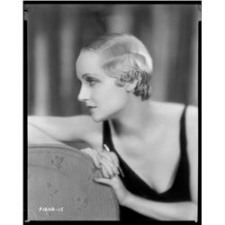 Carole Lombard camera negative from Safety in Numbers by Otto Dyar