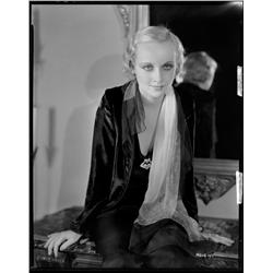 Carole Lombard camera negative by Otto Dyar