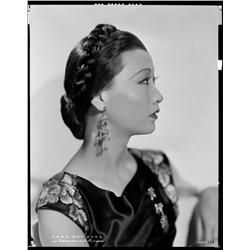 Anna May Wong camera negative from Limehouse Blues by Otto Dyar