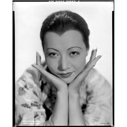 Anna May Wong camera negative from Limehouse Blues by Otto Dyar