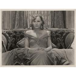 Pair of oversize portraits of Greta Garbo in Romance by George Hurrell