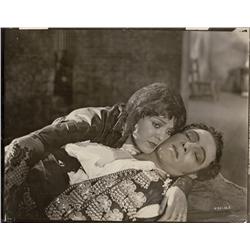Collection of nine photos of Rudolph Valentino from Blood and Sand and The Young Rajah