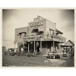 Collection of twenty-four set construction continuity stills for the 1931 Best Picture  Cimarron