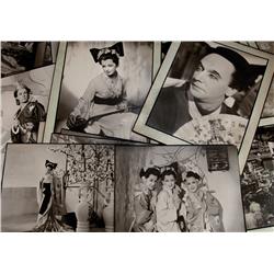 One of a kind vintage custom portfolio of 39 oversize photos by Fred Daniels from The Mikado