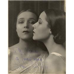 Dolores Del Rio oversize portrait signed