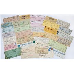 Olan D. Chiles check collection