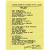 Image 1 : Martin Charnin autograph manuscript lyrics to “You’re Never Fully Dressed Without a Smile”