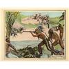 Image 1 : Custer’s Last Fight complete color lobby card set of 8 with original envelope
