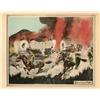 Image 2 : Custer’s Last Fight complete color lobby card set of 8 with original envelope