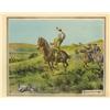 Image 5 : Custer’s Last Fight complete color lobby card set of 8 with original envelope