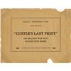 Image 9 : Custer’s Last Fight complete color lobby card set of 8 with original envelope