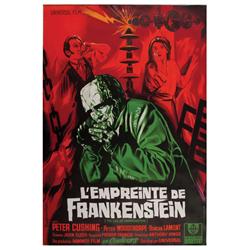 Evil of Frankenstein original French grand-format poster