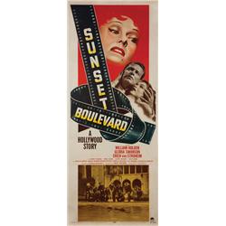 Sunset Boulevard insert poster