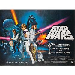 Star Wars British 30 x 40” quad poster