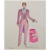 Image 1 : Michael Travis costume sketch for Liberace