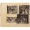 Image 1 : Charcoal storyboards and drawings from A Christmas Carol