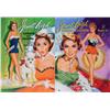 Image 1 : Large-format artwork for 1953 Janet Leigh “Cutouts and Coloring” book plus original published book