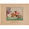 Image 1 : Goofy in “How To Ride a Horse” sequence from The Reluctant Dragon orig. Walt Disney production cel