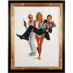 Original one-sheet poster artwork by Birney Lettick from Sunburn