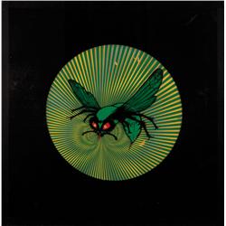 Green Hornet 1966 series camera title-sequence signature art of hornet