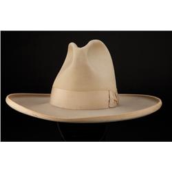 Tom Mix signature custom-made cowboy hat with extensive provenance