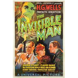 The Invisible Man Stye A one-sheet poster