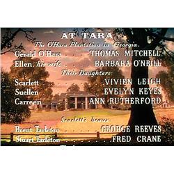 Original Fitch Fulton master painting of “Tara” from Gone With the Wind