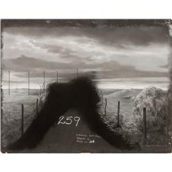 Original matte painting from the opening scene of The Wizard of Oz