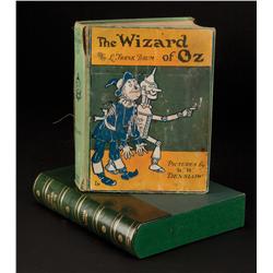 The Wizard of Oz vintage clothbound book signed to Jack Haley’s son by virtually entire cast