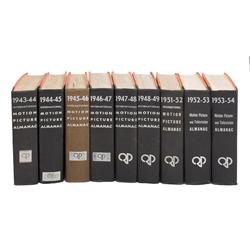 Collection of 18 volumes of the International Motion Picture Herald 1933-1954