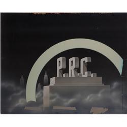 Two variations of PRC Pictures camera logo art