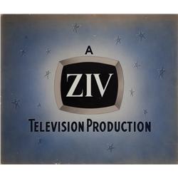 Three variations of camera logo art, including Regent Pictures, ZIV TV, and Screwytone