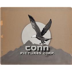 Two variations of camera logo art including Conn Pictures Corp.