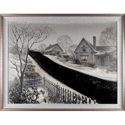 Original Jack Cosgrove matte painting from Spellbound